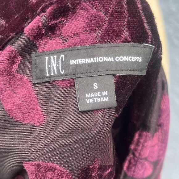 Vintage Velvet Burnout Top size Small whimsygoth - Picture 8 of 8